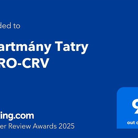 Apartmány Tatry EURO-CRV Nová Lesná Esterno foto